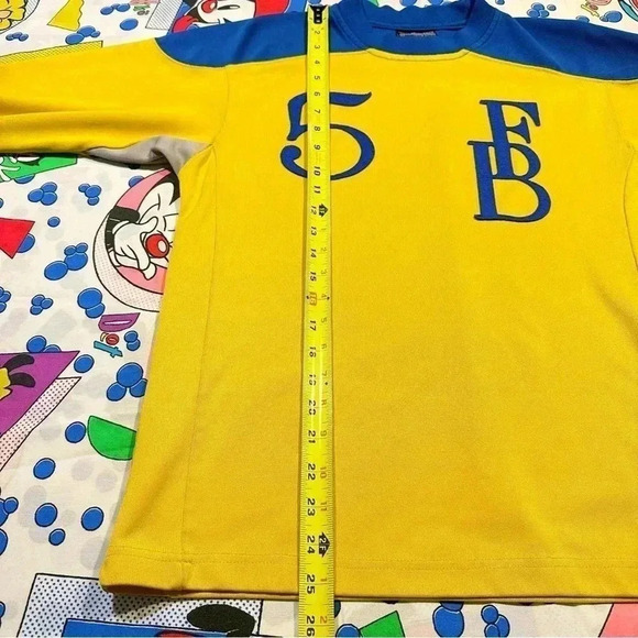 Vintage Kids FUBU Vintage League 1991 Long Sleeve Jersey Size YL (14/16) - Picture 11 of 14